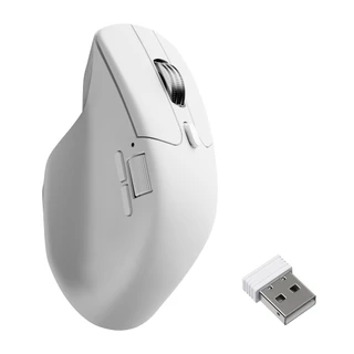 [ส่งด่วน]Keychron M6 V.2 Ergonomic Wireless Mouse เมาส์ไร้สาย เสียงคลิกเงียบ ชาร์จUSB-C[ประกันศูนย์ไทย2ปี]