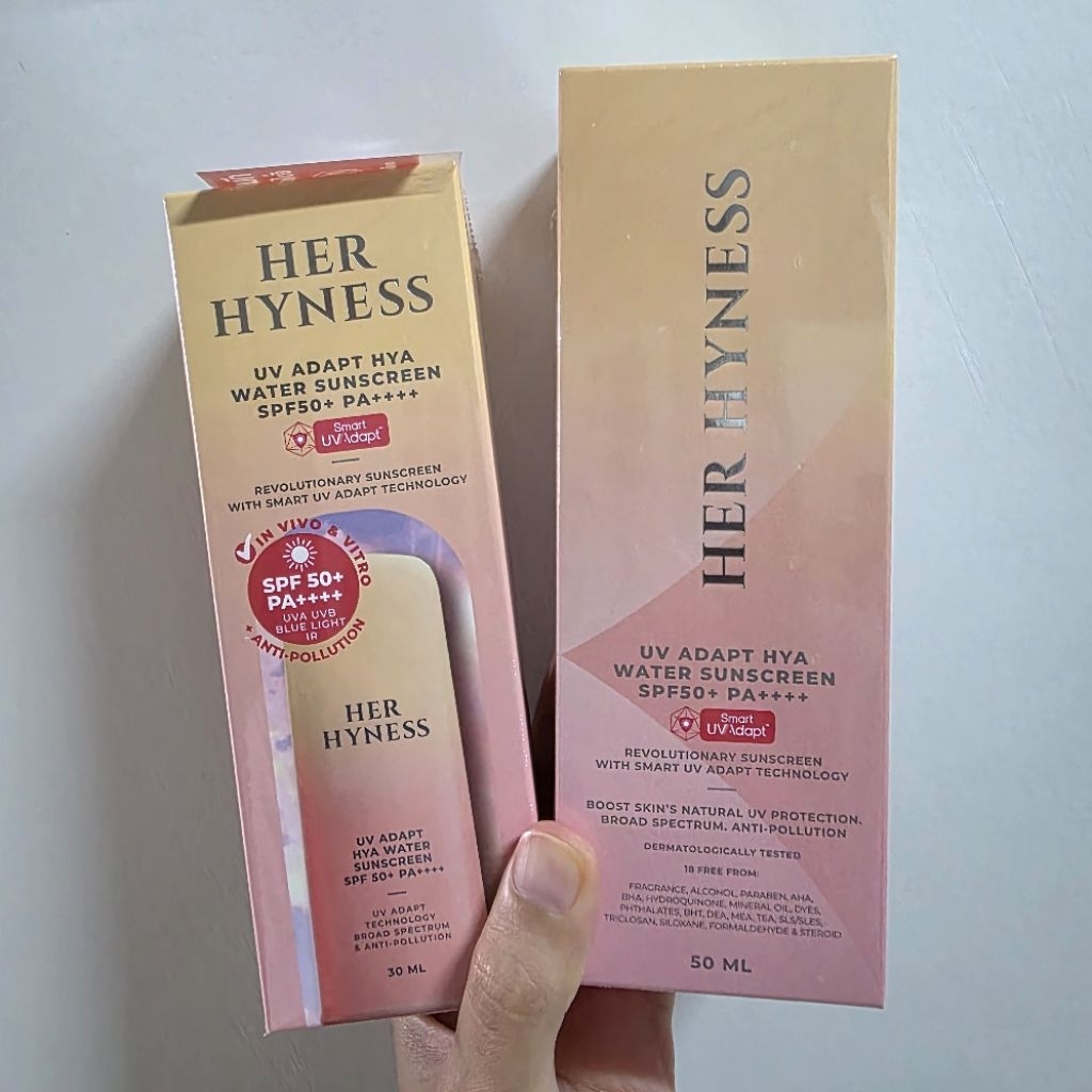 กันแดด Her Hyness UV Adapt HYA+ Water Sunscreen ☀️