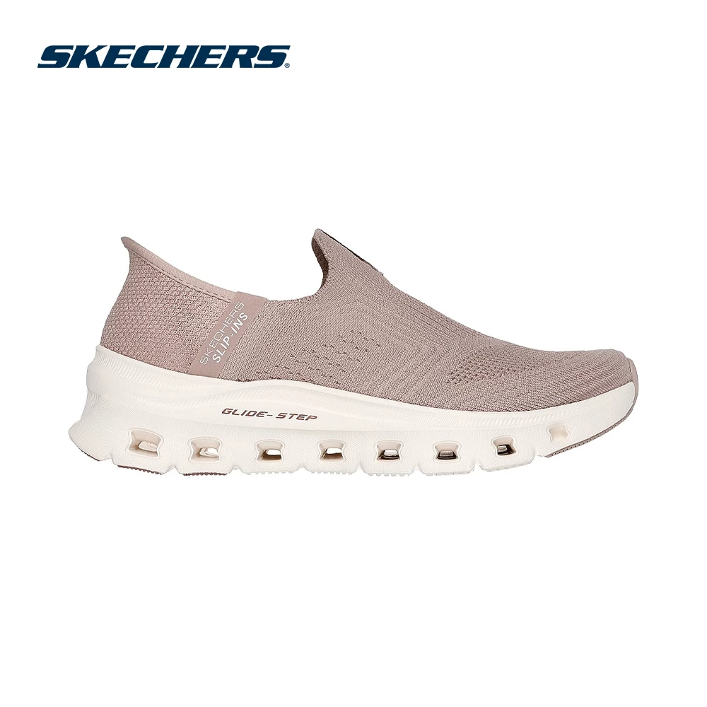 Skechers สเก็ตเชอร์ส รองเท้าลำลองผู้หญิง Women Slip-Ins Sport Glide-Step Pro Casual Shoes - 150422-TAN