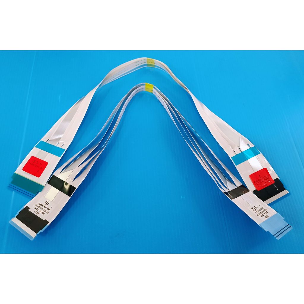 สายแพรLVDS ทีวี LG รุ่น 55UQ8000PSC , 55UN7300PTC  รหัส EAD65611701/ EAD65611702 ขนาด 60 PIN
