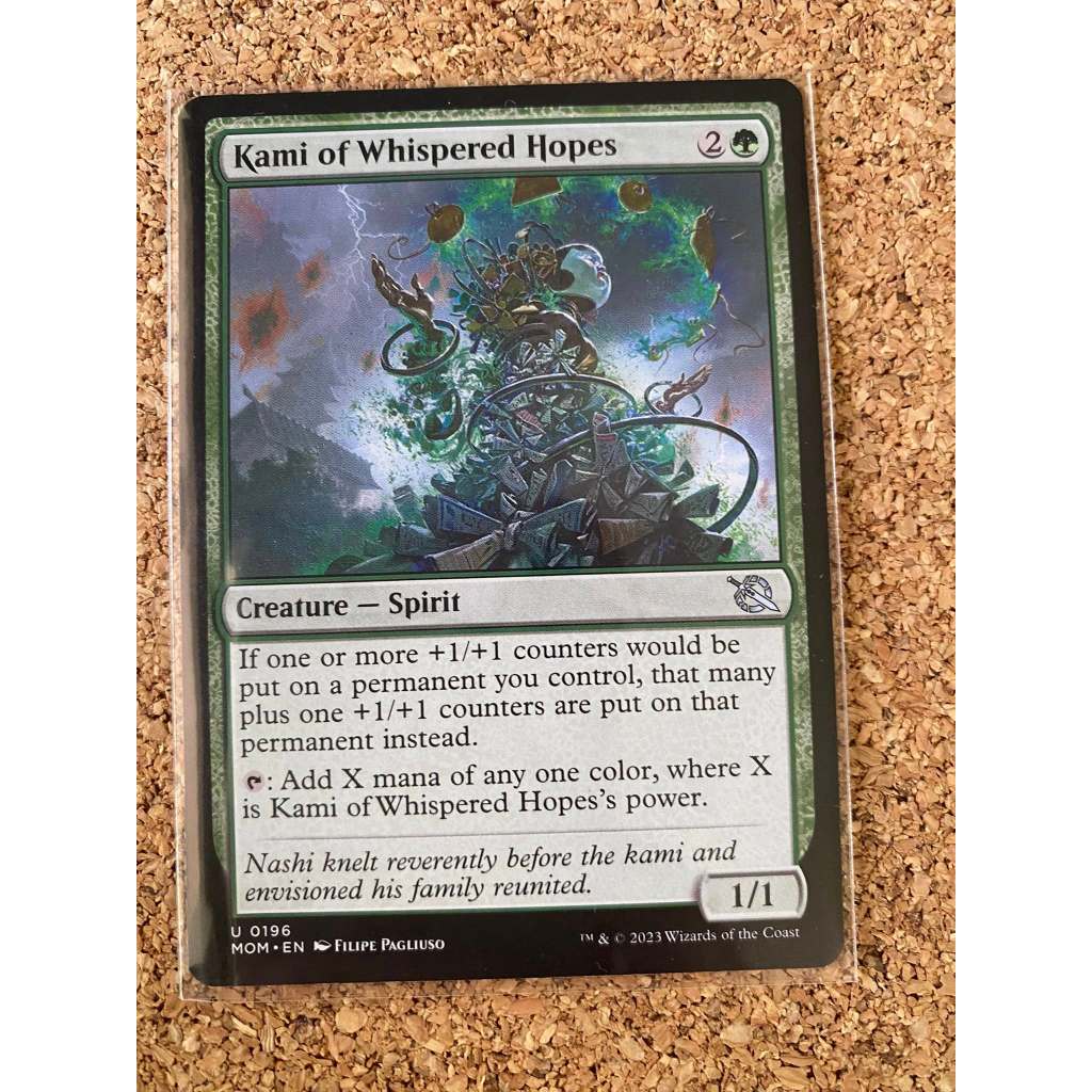 MtG Single Card: Kami of Whispered Hopes [MOM]