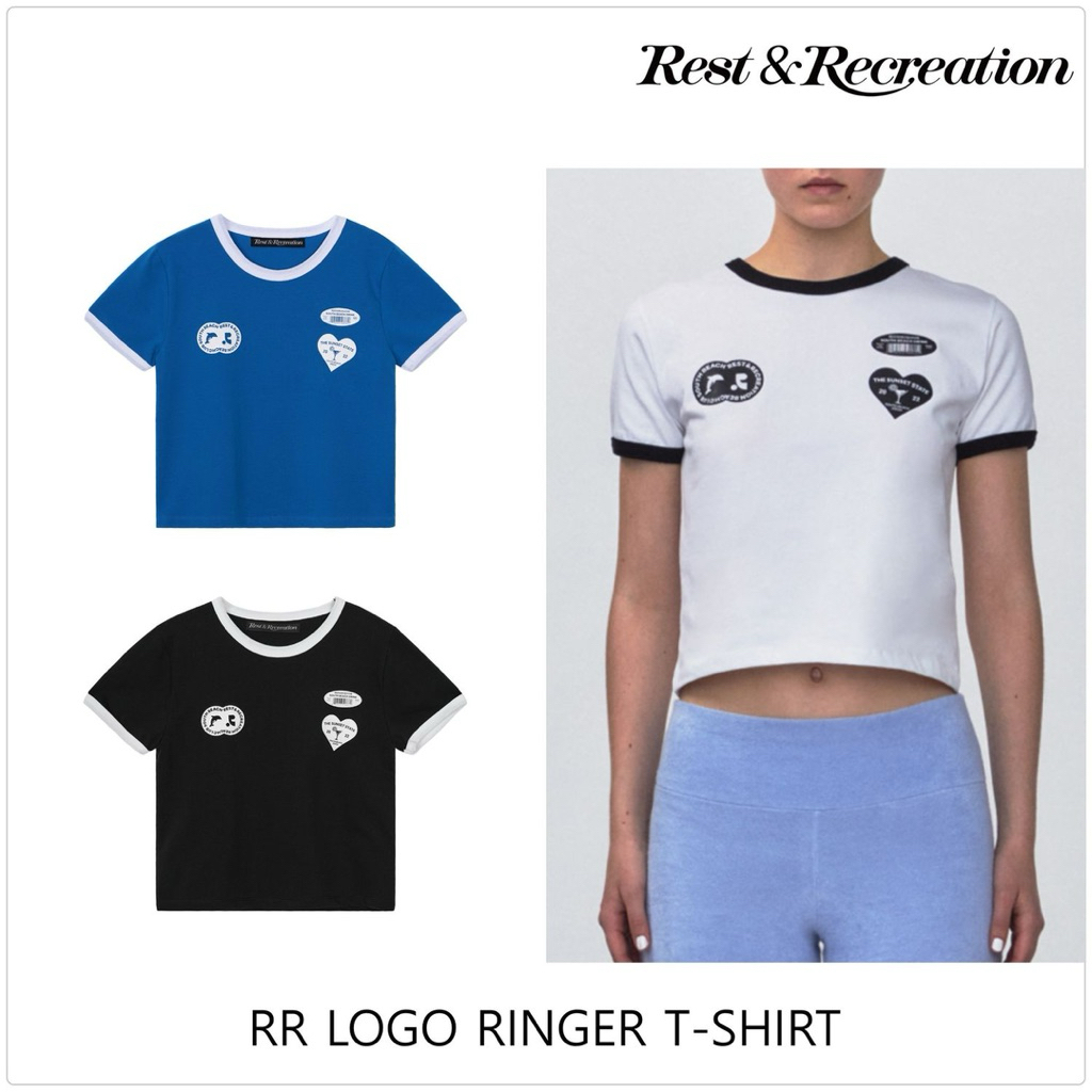 [REST&RECREATION] RR LOGO RINGER T พร้อมส่ง