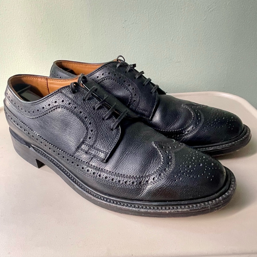 REGAL Imperial Grade Wingtip Shoes 💯 รองเท้าหนัง รองเท้าทำงาน รองเท้าผู้ชาย แท้ สีดำ สภาพดี รองเท้าม