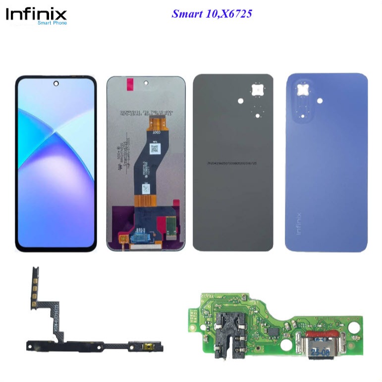 อะไหล่มือถือ infinix Smart 10 4G,X6725,Smart 10 Plus 4G,X6725B,X6725C/หน้าจอ LCD