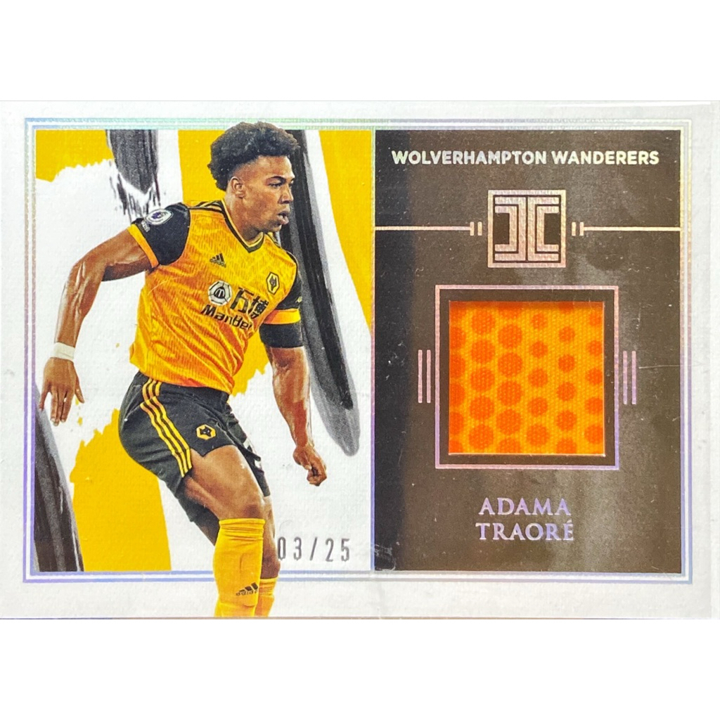 การ์ดผ้านักฟุตบอล Adama Traore /25 Match Used