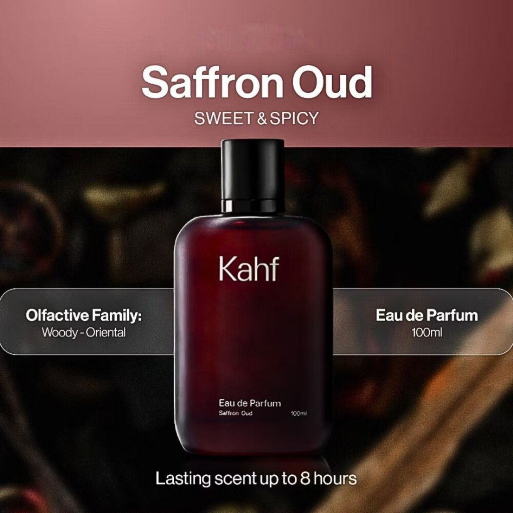 น้ำหอม Kahf Saffron Oud EDP 100ml