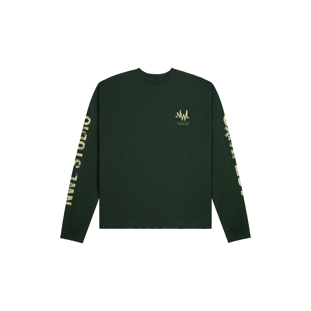NWL TOUR Long Sleeve Green / เสื้อแขนยาว