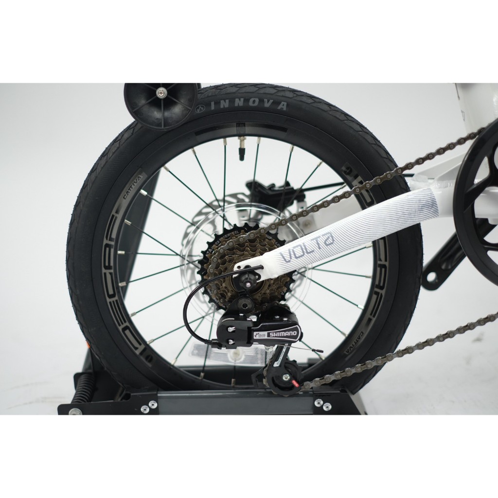 รถพับที่คุ้มสุด! จักรยานพับได้ JAVA X2 VOLTA เบรคน้ำมัน 7speed รูปที่ 4