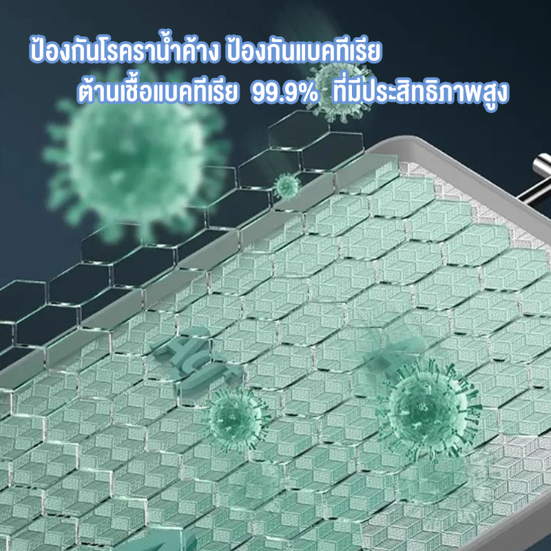7339 เขียง2ด้าน เขียงสแตนเลส เขียง SUS316+PP เครื่องครัว เขียงหั่น ป้องกันเชื้อรา - รูปที่ 2