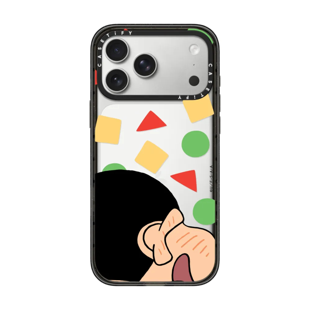 [✏️พร้อมส่ง✏️] CASETiFY | Crayon Shinchan - Face Case - Shy ใช้สำหรับ iPhone 17 Series