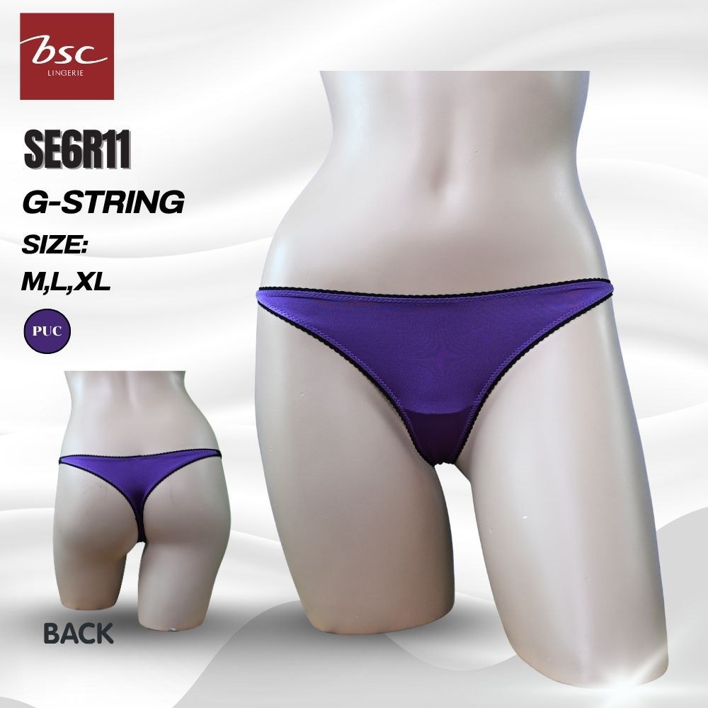 BSC กางเกงชั้นใน แบรนด์ดัง ของแท้ เกรดA รูปแบบ G -Sting Sexi ผ้ายืด SE01 (SE6R11) YG PUC