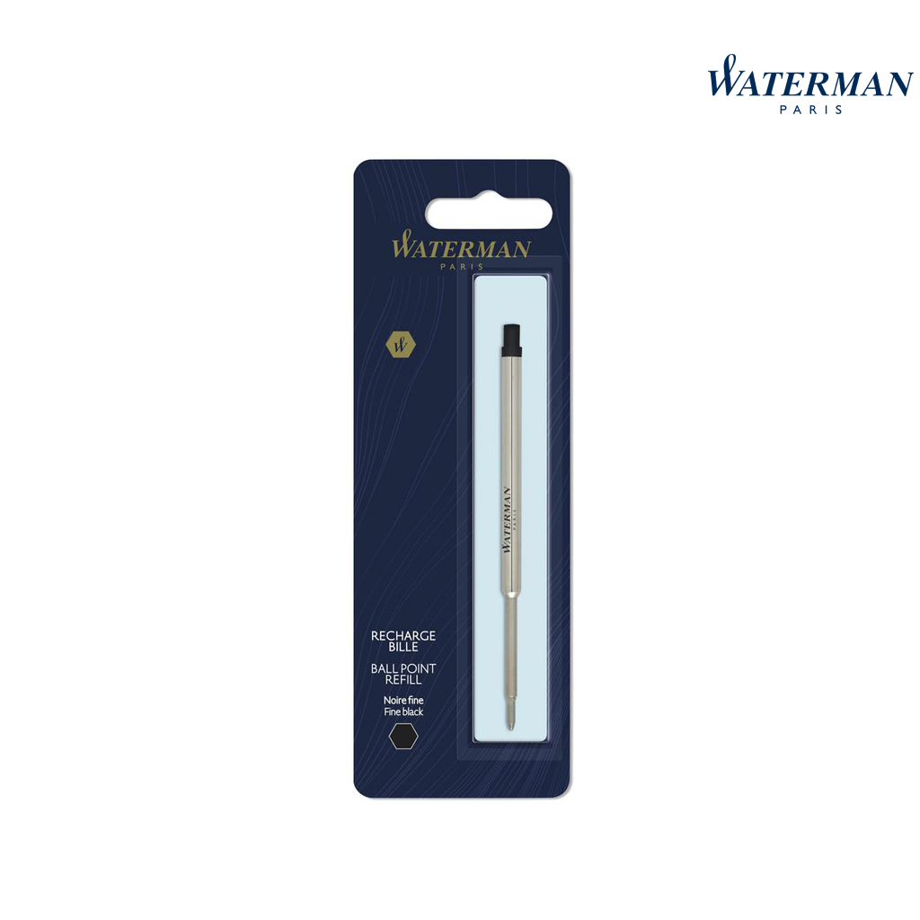 WATERMAN عبوة حبر قلم جاف F ‏0.5 / M ‏0.7 أزرق — صورة 5