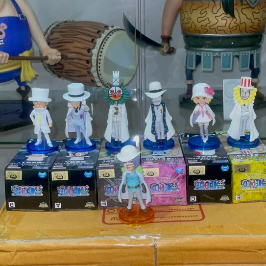 พร้อมส่ง (WCF) One Piece set CP0 - ทหารเรือ แท้100% มือ2 ไม่มีตำหนิ โมเดล