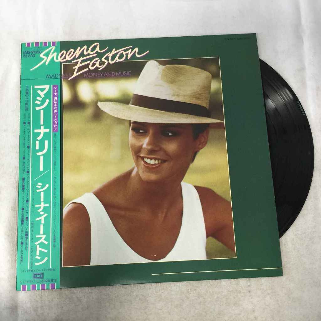 Madness, Money & Music - Sheena Easton. LP ขนาด 12 นิ้ว  K23