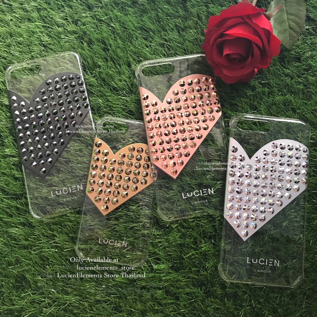 LUCIEN : i7 / 7 PLUS / 8 / 8 PLUS - L'AMOUR CHROME METALLIC (ของเเท้100%)