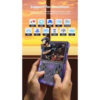 เกมพกพา R36XX 2026 WIFI จอIPS 3.5นิ้ว+ความจำ 128GB+20,000เกม รองรับเกม PSP NDS N64 Ps1 GBA เกมบอย