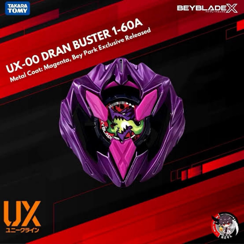 (เชียงใหม่ส่งด่วนๆได้)UX-00 Dran Buster สี Margenta 1-60A
