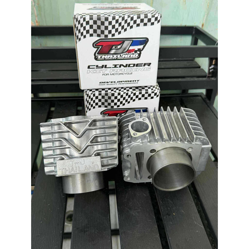 TJ Thailand เสื้อหล่อ125ลูก66-67 สำหรับใส่รถชัก7ชัก9ก้านRXZหรือก้านยาว105มิล เสื้อยาว88มิล คุณภาพสูง