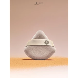SUPERMOM l 119 Triangle velour powder puff พัฟแป้งฝุ่น (มีตลับใส่แถมให้)