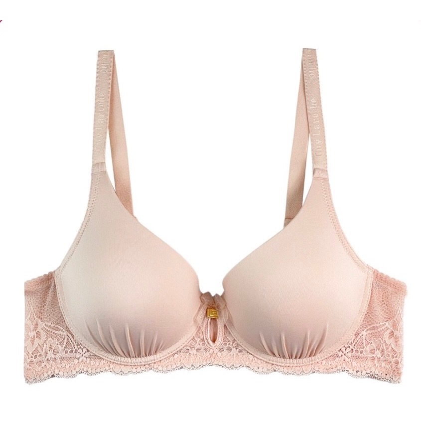 Guy Laroche Lingerie เสื้อในเต้าเรียบ เสริมฟองน้ำ Push Up T-Shirt Bra GB7N44