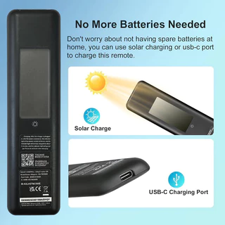 รีโมททีวี samsung Solar BN59-01455A สั่งงานด้วยเสียงได้ รีโมท samsung tv รีโมท samsung smart tv
