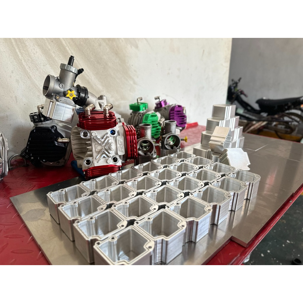 ถ้วยคาบู ถ้วยคาบูแก้มลิง บรรจุน้ำมันได้มากขึ้น50%-60% งานCNC อลูมิเนียมแท้100% (ควรติดตั้งโดยช่างที่ชำนาญ) - รูปที่ 2