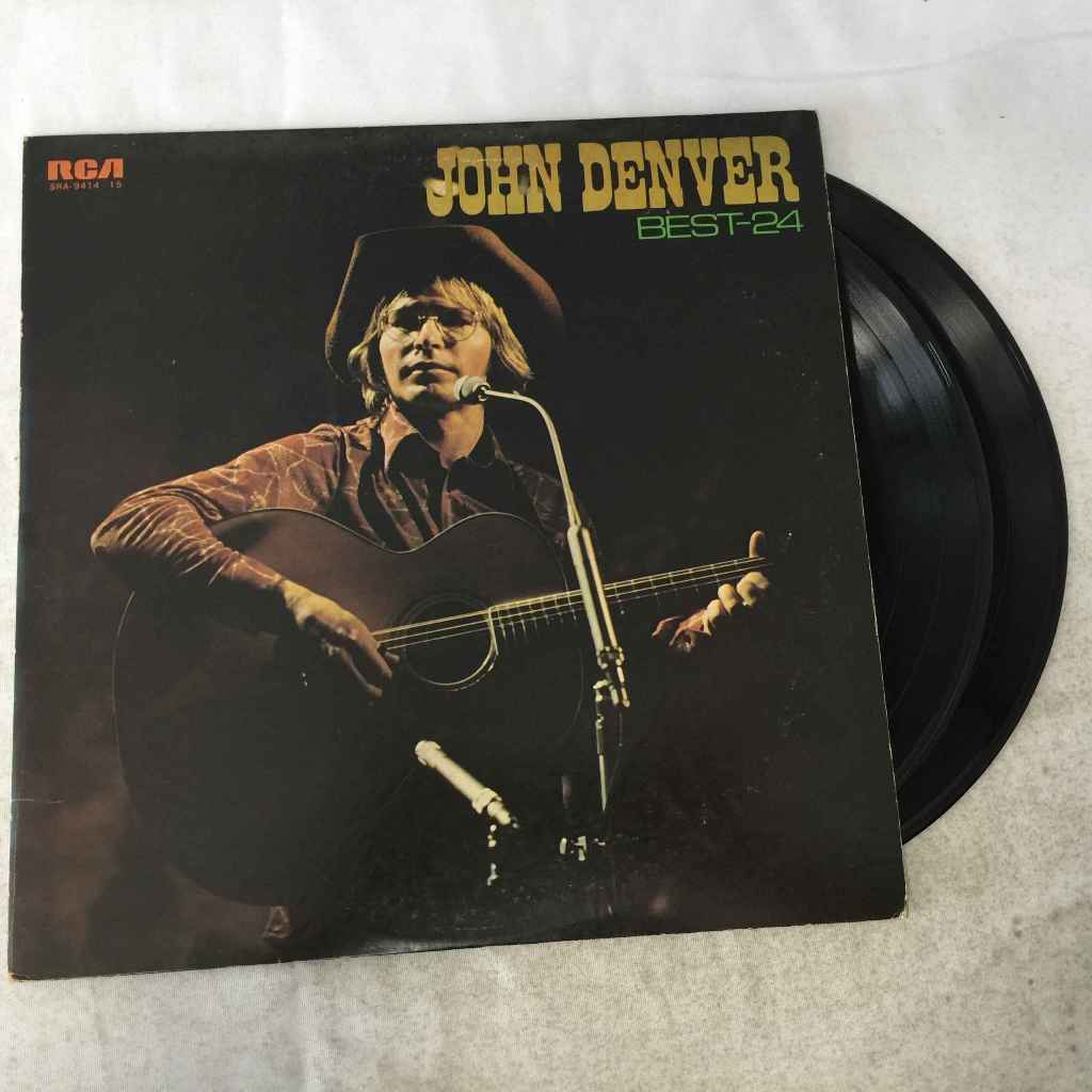 John Denver Best 24 - John Denver. 2LP ขนาด 12 นิ้ว  K24
