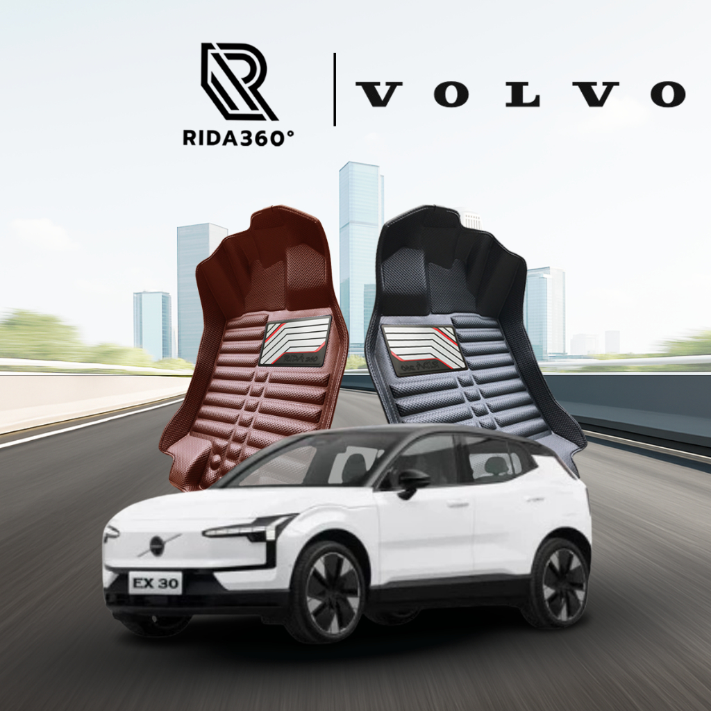 [RIDA360°] พรมรถยนต์ VOLVO EX30 2025-NOW พรมปั๊มขึ้นรูปชิ้นเดียวไร้รอยต่อ ตรงรุ่น รับประกัน5ปี [180]