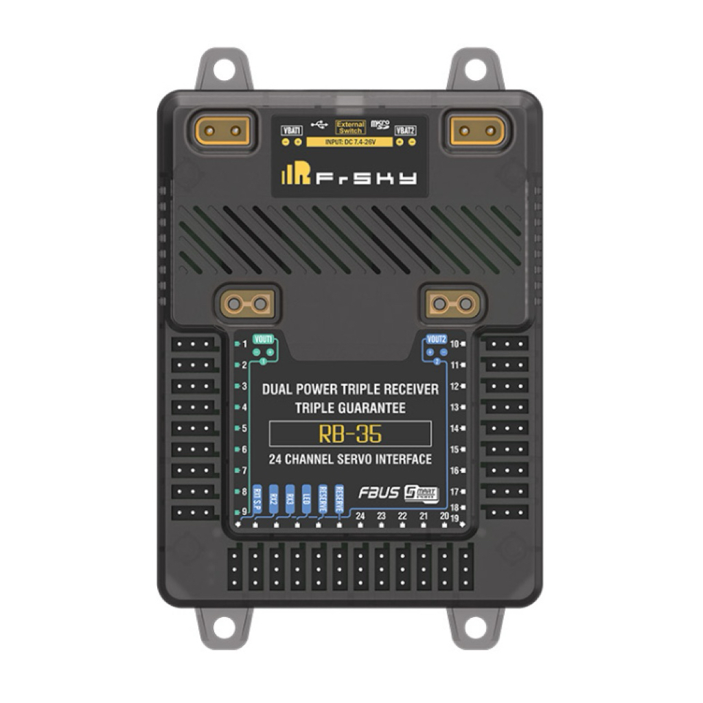🇹🇭FrSky RB-35 Receiver - Redundancy Bus Supports External LED Indication