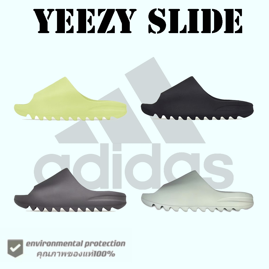 Adidas Yeezy Slide - ดีไซน์มินิมอล สวมใส่สบาย ของแท้ 100% HQ6447/HQ6448/ID4132/ID5480