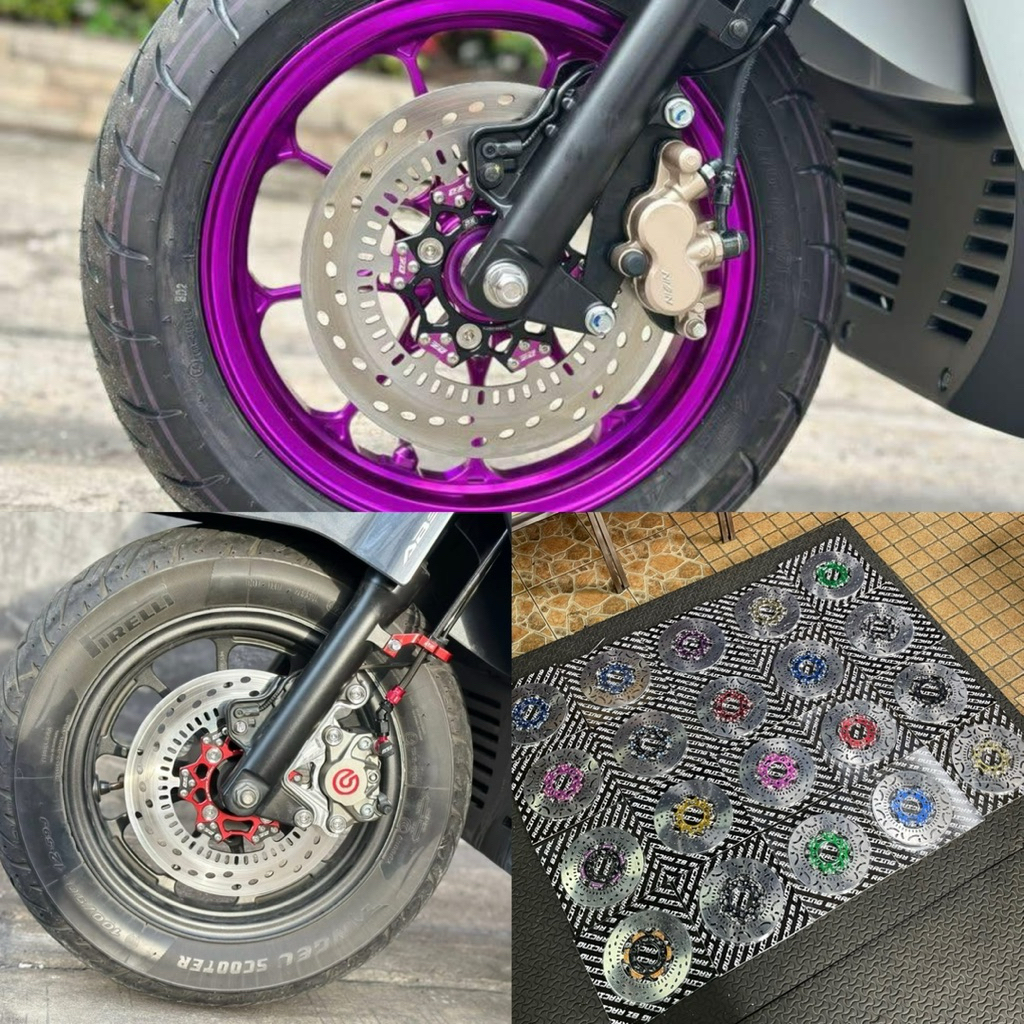 จานแต่งGiorno V2 แบรนด์ BZ Racing