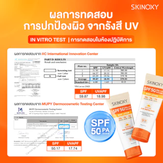 [ใหม่!] SKINOXY Pro Sun Protection Body Lotion SPF50+ PA++++ โลชั่นกันแดดเนื้อบางเบา ขนาด 180ml.
