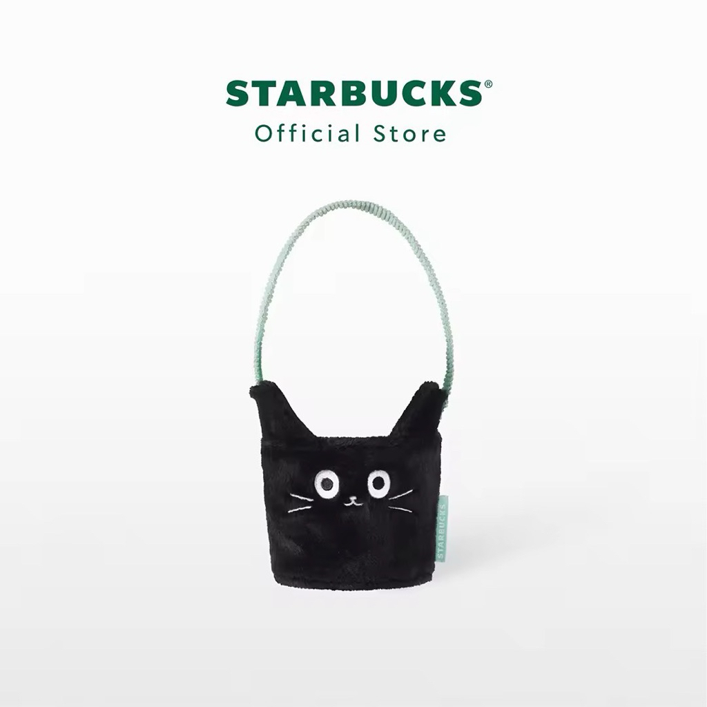 Starbucks Black Cat Cup Carrier ปลอกทัมเบลอร์สตาร์บัคส์