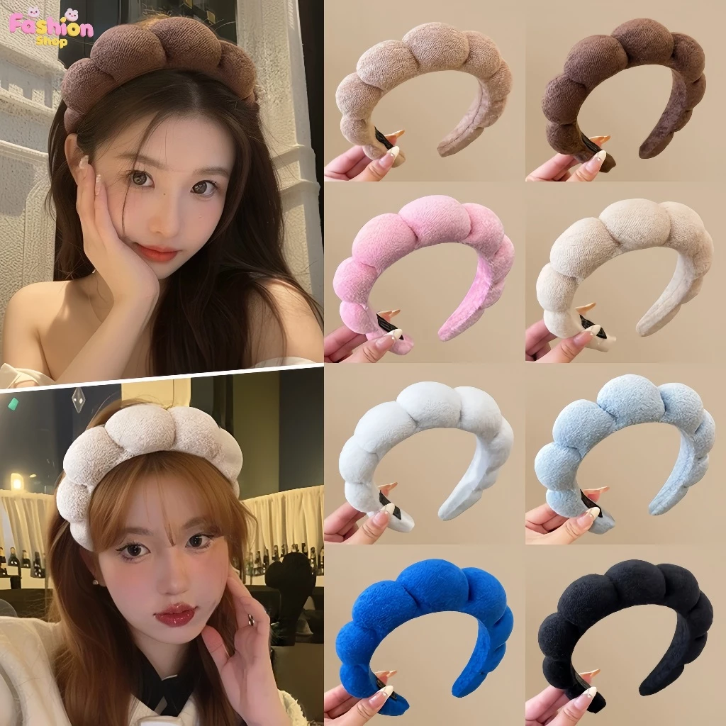 ที่คาดผม hair band ใหม่ สไตล์เกาหลี น่ารัก ins หลากสี ส่งเร็ว COD
