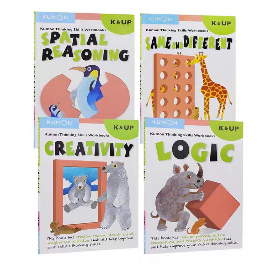 ชุดหนังสือพัฒนาทักษะการคิด Kumon Thinking Skills (K + UP)