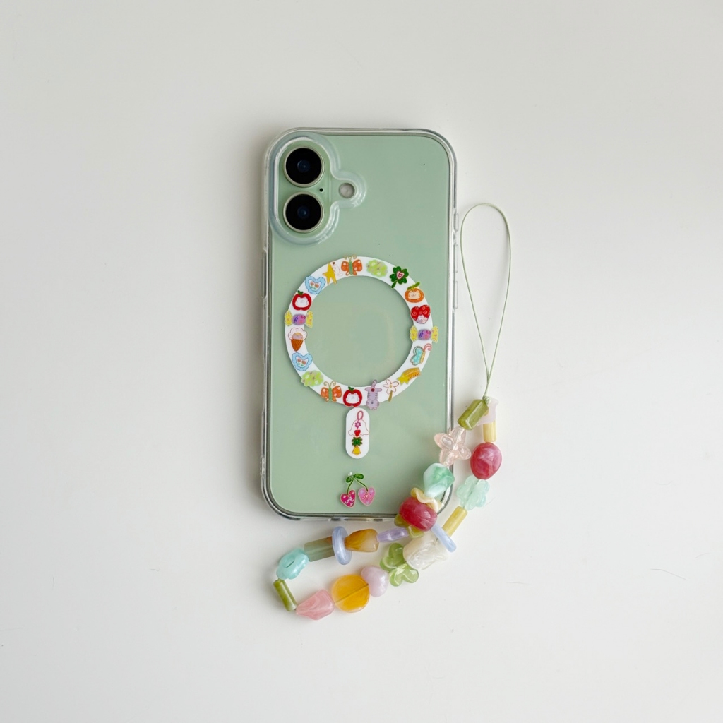 amuse stuff-katui and gang meow case เคสใสแบบ3ชั้นลายกะตุ้ยและเพื่อน