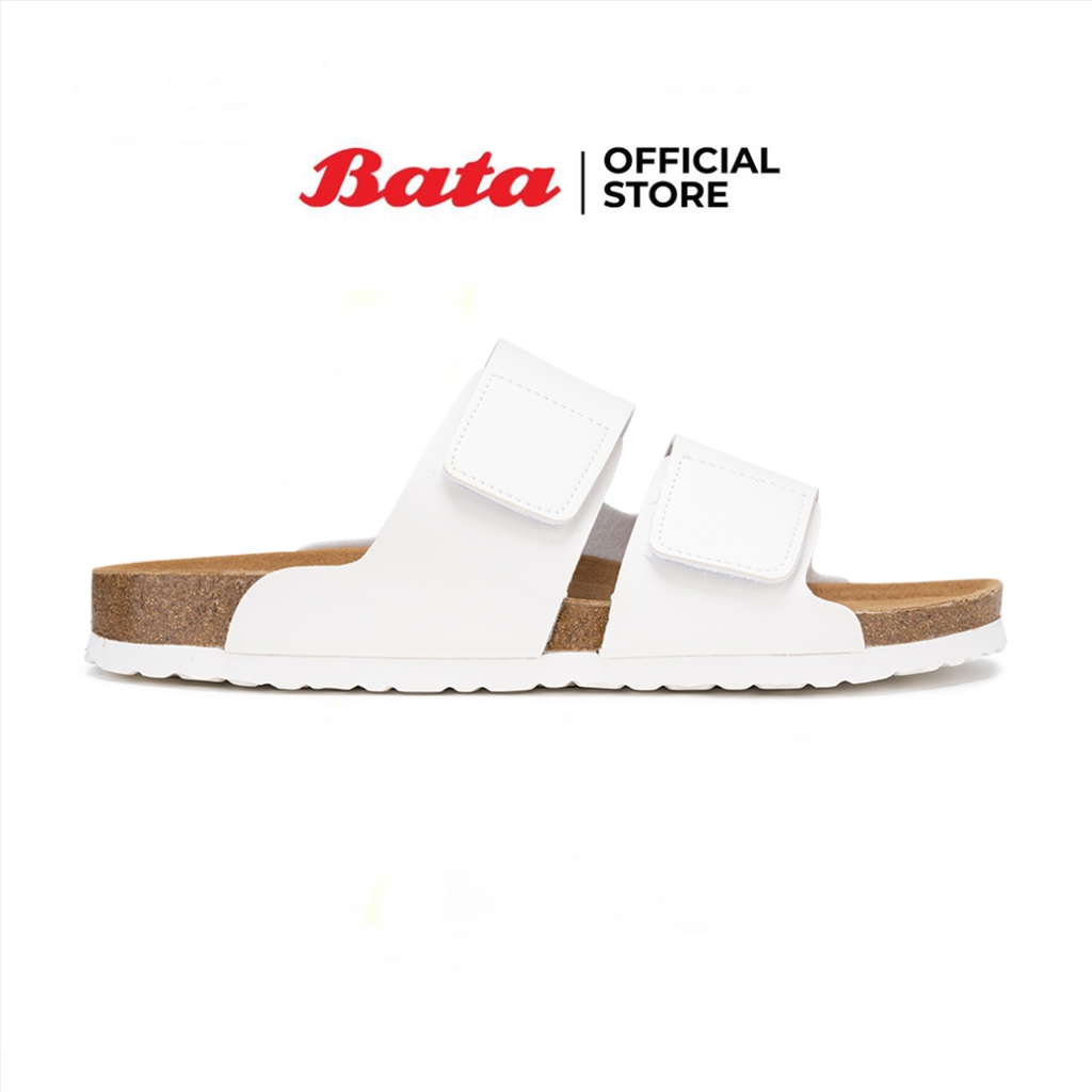 Bata شبشب كاجوال PACO — أخضر زيتوني / أبيض — صورة 2