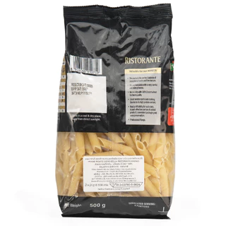 เวโร เบลล่า ริทโตแรนเต้ เส้นพาสต้า เปนเน่ ริกาเต้ 500 กรัม - Penne Rigate 500g Vero Bella Ristorante brand