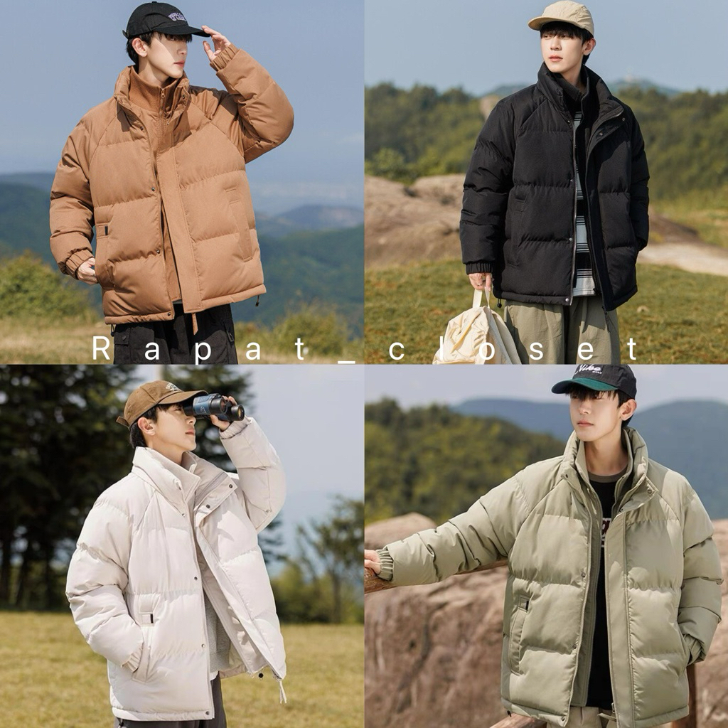 Rapat_closet R009 พร้อมส่ง เสื้อกันหนาว แจ็คเก็ต เสื้อโค้ทผู้ชาย