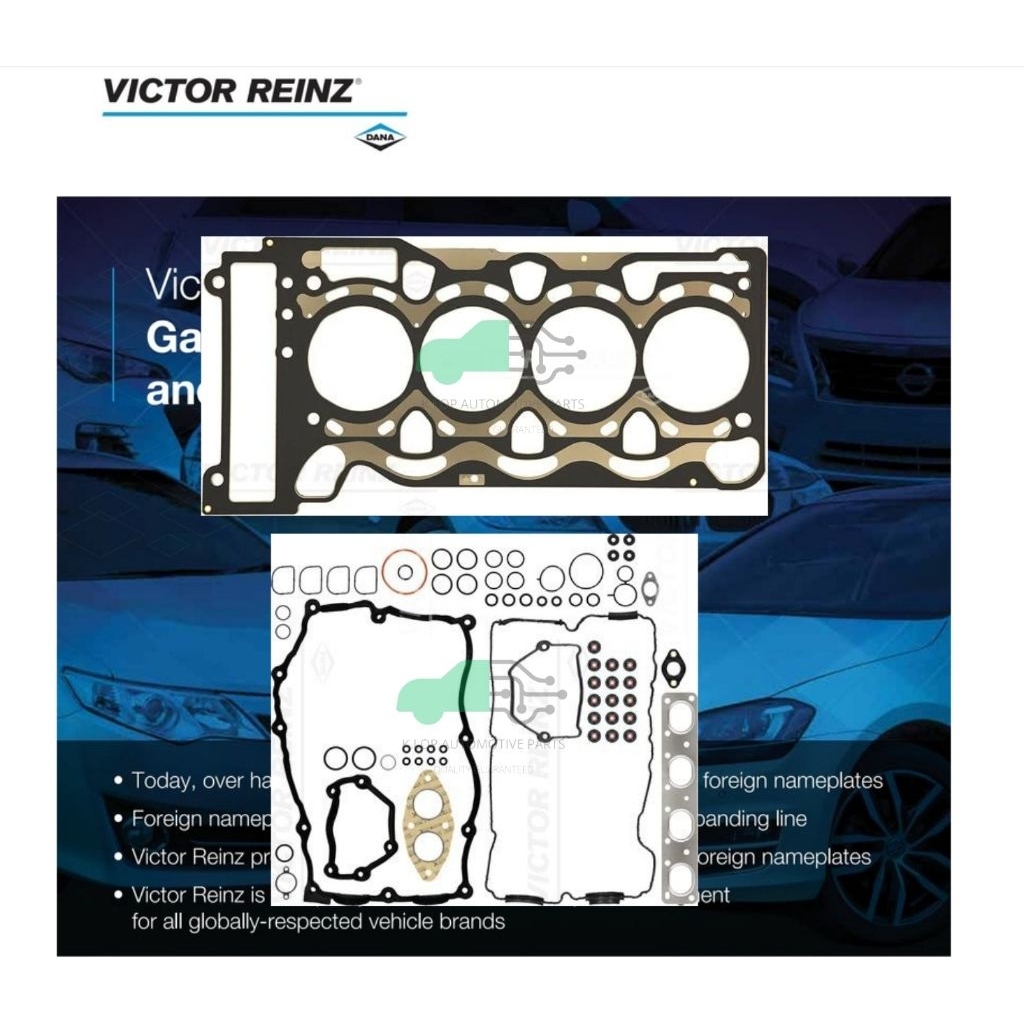 ท่อนบนมีฝาสูบ BMW 3 E46 E90 '01, Z E85 (N42B20 N46B20) (ยี่ห้อ Victor Reinz งานเยอรมัน)