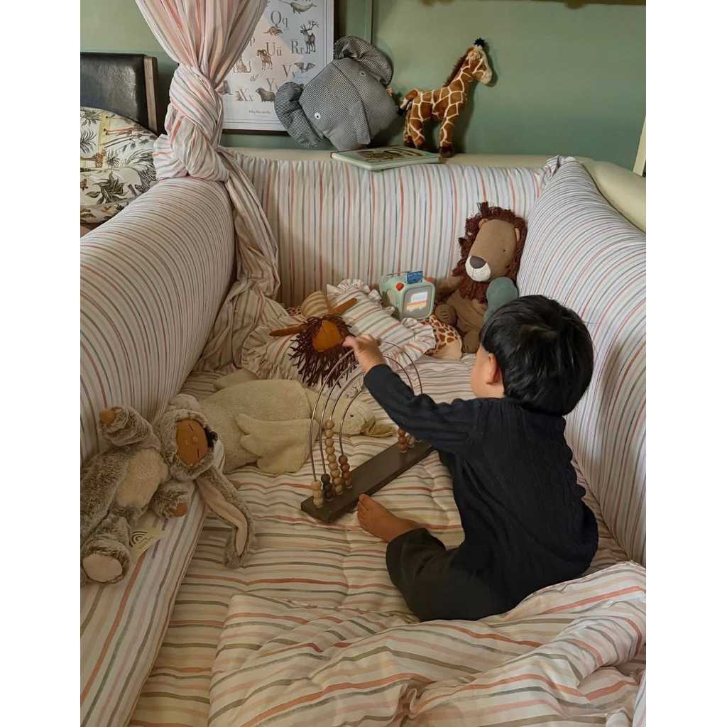 Spacialsize (Herababe) Baby Bumper Bed Safety Guard set  .