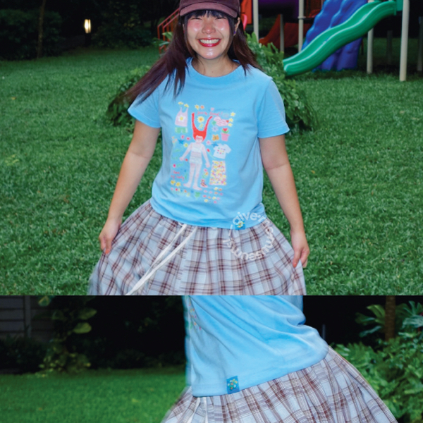 BASIC TEE เสื้อยืดทรงพอดีตัว give.me.museums - รูปที่ 4