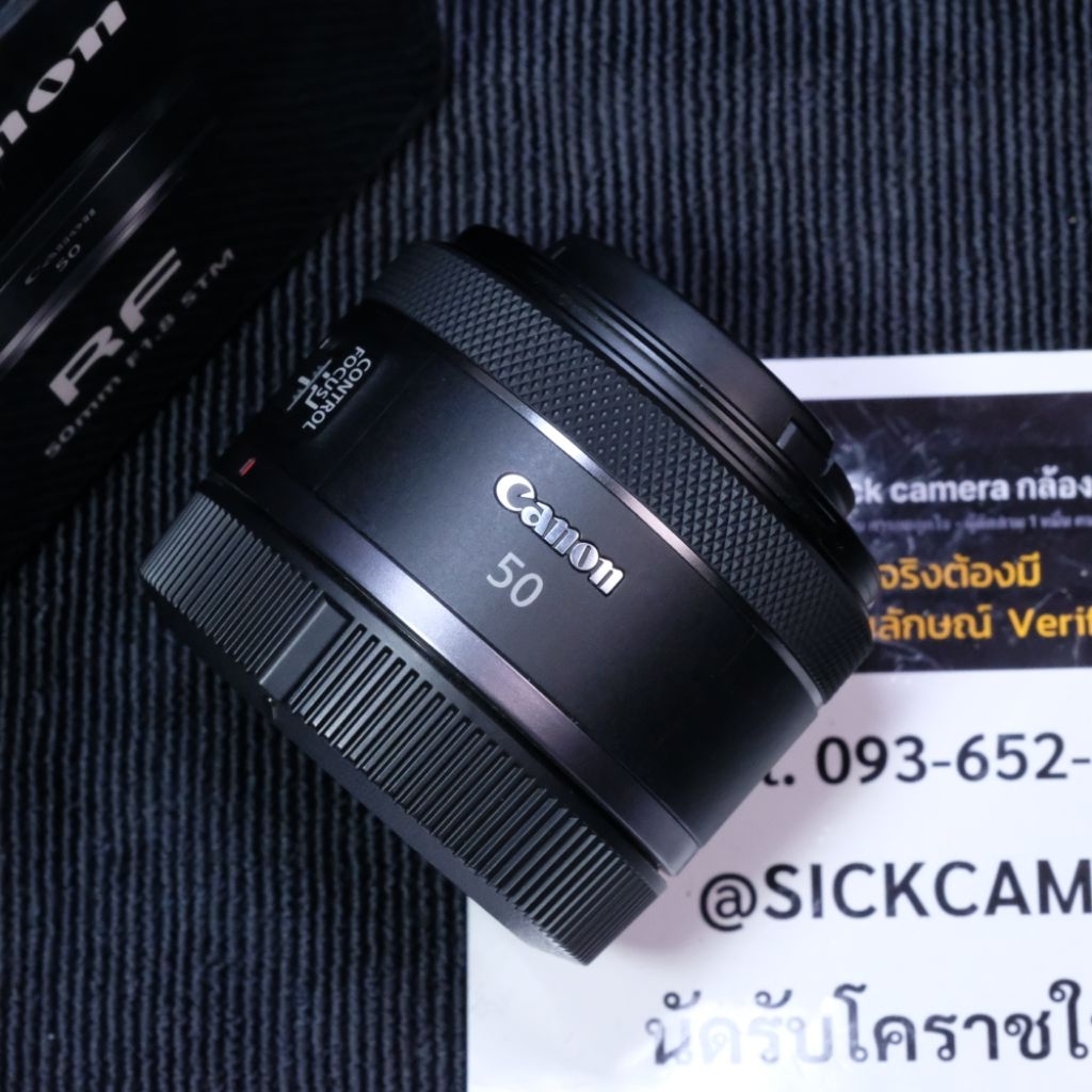 CANON RF 50mm f1.8 STM (มือสอง)