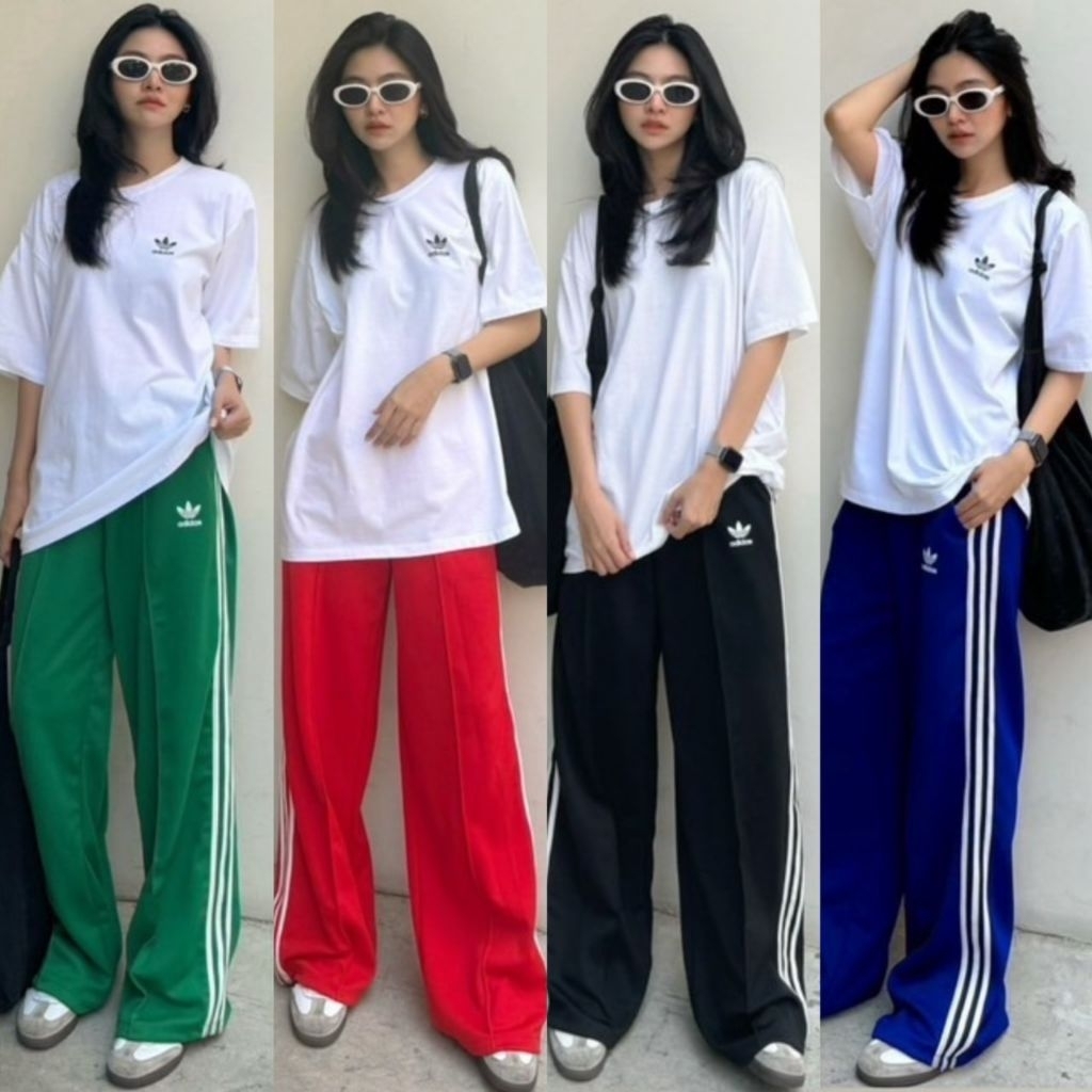 เซทเสื้อยืดคอกลมแขนสั้น  ทรง Oversize