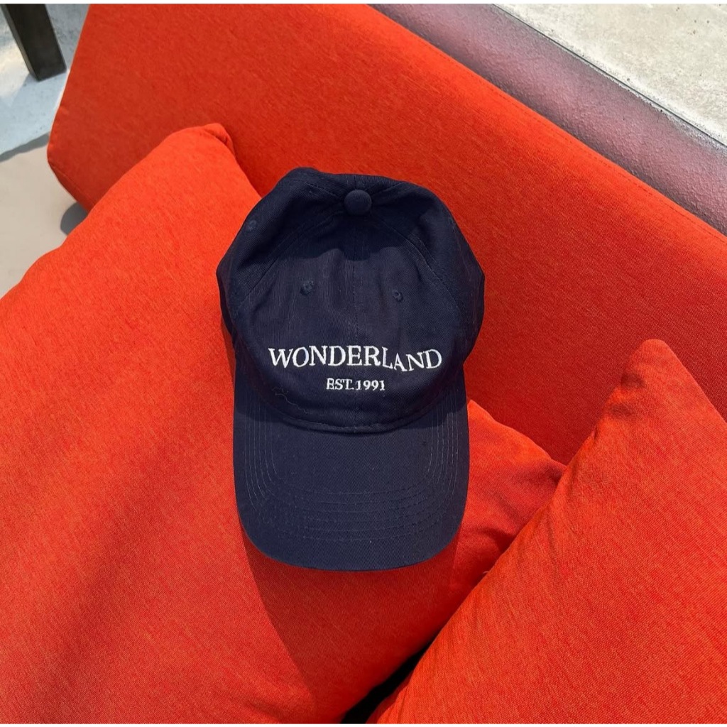 หมวกแก๊ป WDL I WONDERLAND 1991 CAP NAVY BLUE