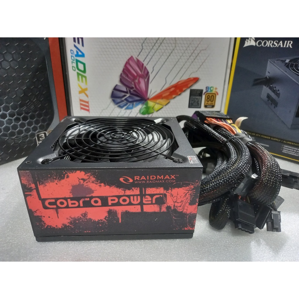 PSU ประกัน 3เดือน Raidmax Cobra 700W 80+Bronze มือ2 / power supply / พาวเวอร์ซัพพลาย