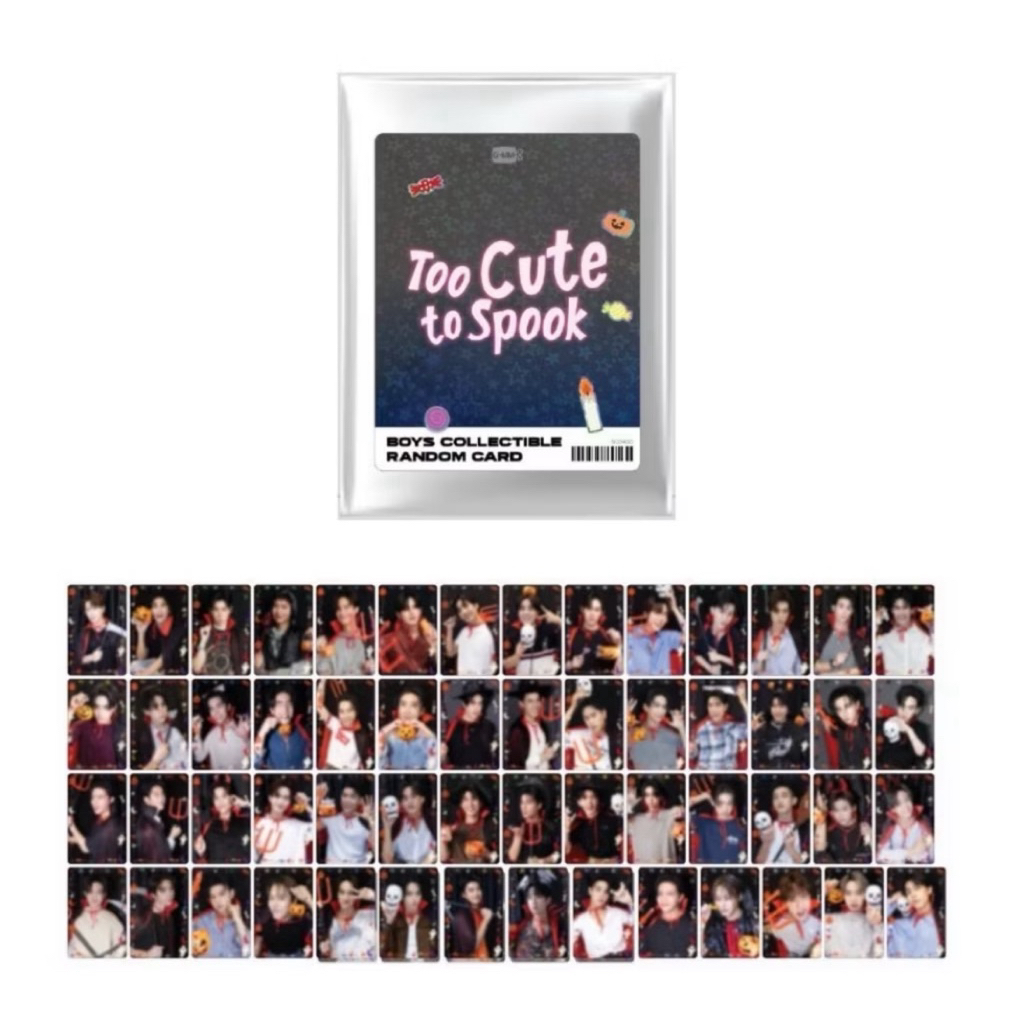 แบบแยกการ์ด | GMMTV Boy Random Card Too Cute Too Spook Collection