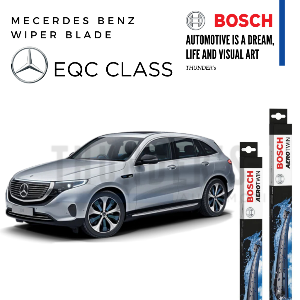 BOSCH Wiper blade ใบปัดน้ำฝน Mercedes Benz เมอร์เซเดส เบนซ์ EQC Class N293 Aerotwin A844S 22/22