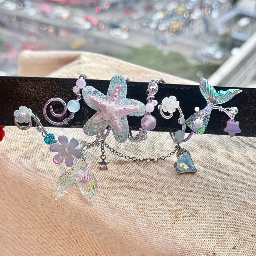 ที่รัดเข็มขัดลวดดัด🌸