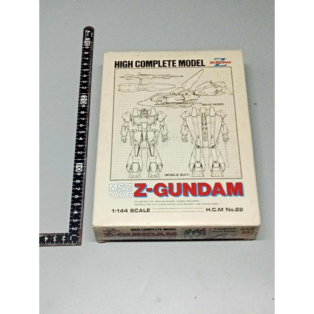 HCM Z-Gundam 1/144 ของใหม่ กล่องเก่าเก็บ | Bandai Japan | โมเดลหุ่นกันดั้มวินเทจ

